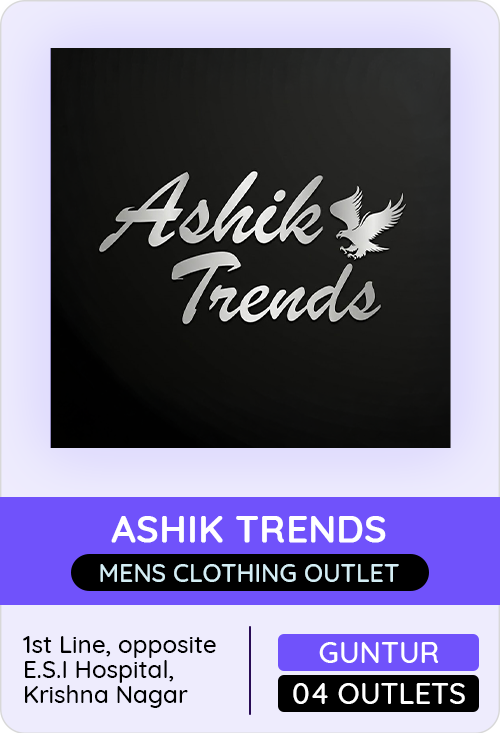 Ashik Trends — er4u client, Andhra Pradesh