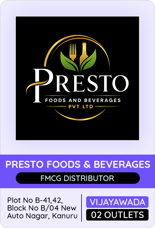 Presto Foods And Beverages Pvt Ltd — er4u client, Andhra Pradesh