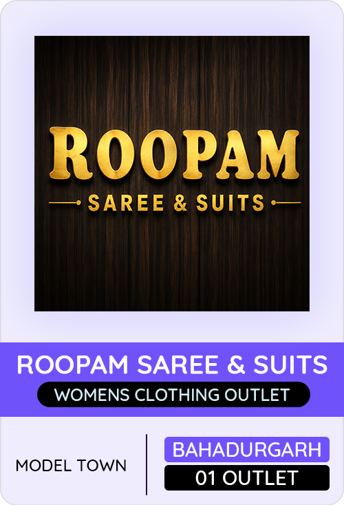 Roopam Saree & Suits — er4u client, Haryana