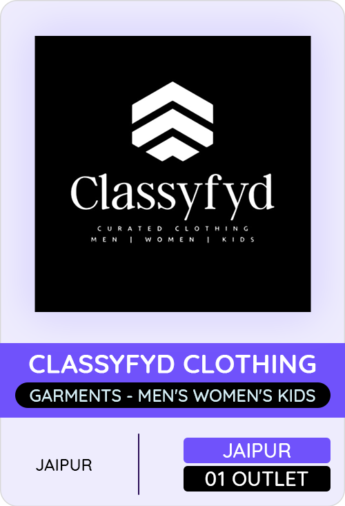 Classyfyd Clothing — er4u client, Rajasthan