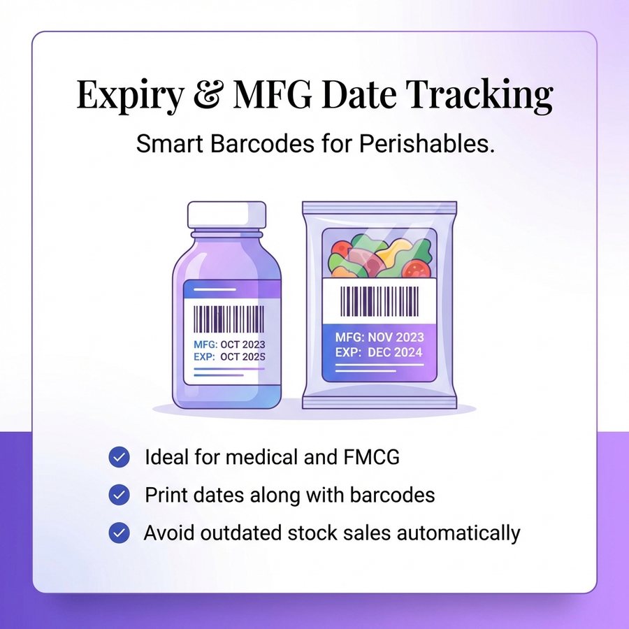 Expiry and MFG date tracking — er4u Precision Barcoding for Modern Retail