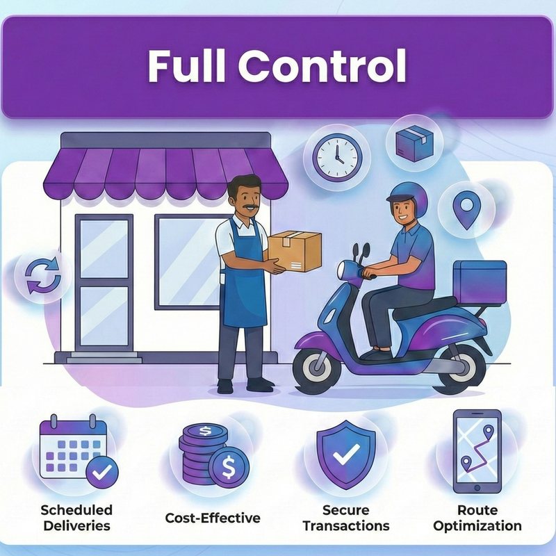 Why Easy Delivery for B2C stores