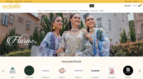 My Fashion Wholesale — online store built with er4u
