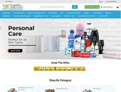 Snapfulse — online store built with er4u