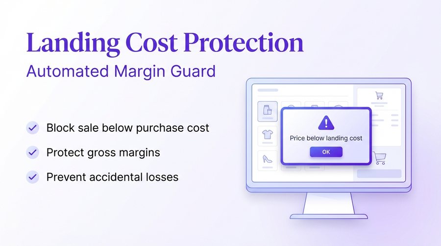 Landing Cost Protection — er4u Complete Control Over Every Action, User, and Outlet.