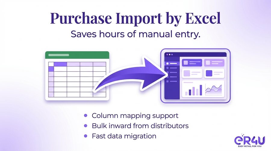 Purchase Import by Excel — er4u The Advanced Purchase Module for Serious Retailers