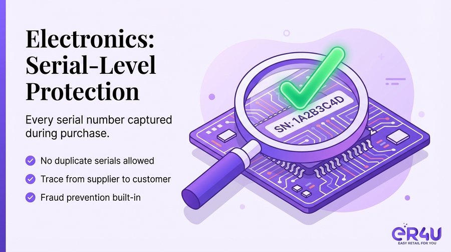 Electronics: Serial-Level Protection — er4u The Advanced Purchase Module for Serious Retailers